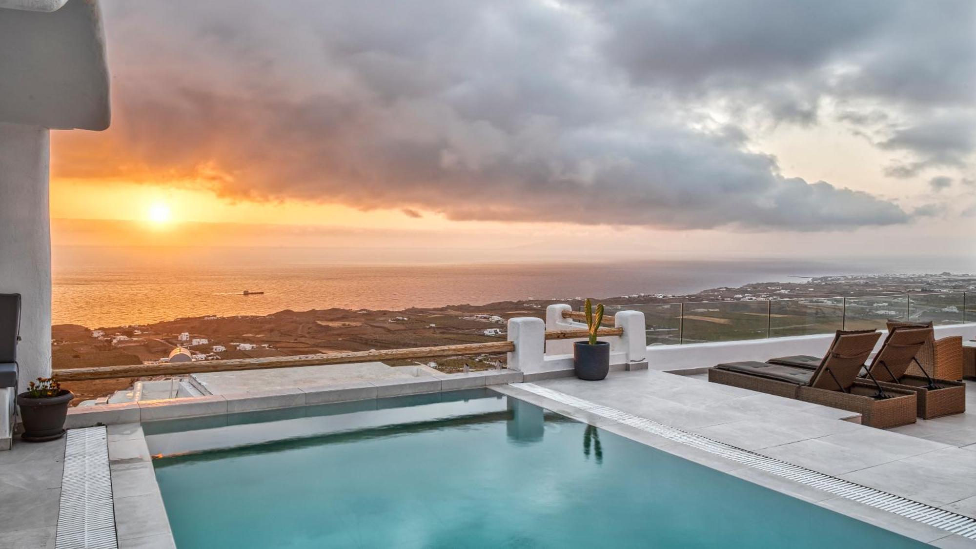 Dream Villa Santorini Vourvoúlos Esterno foto