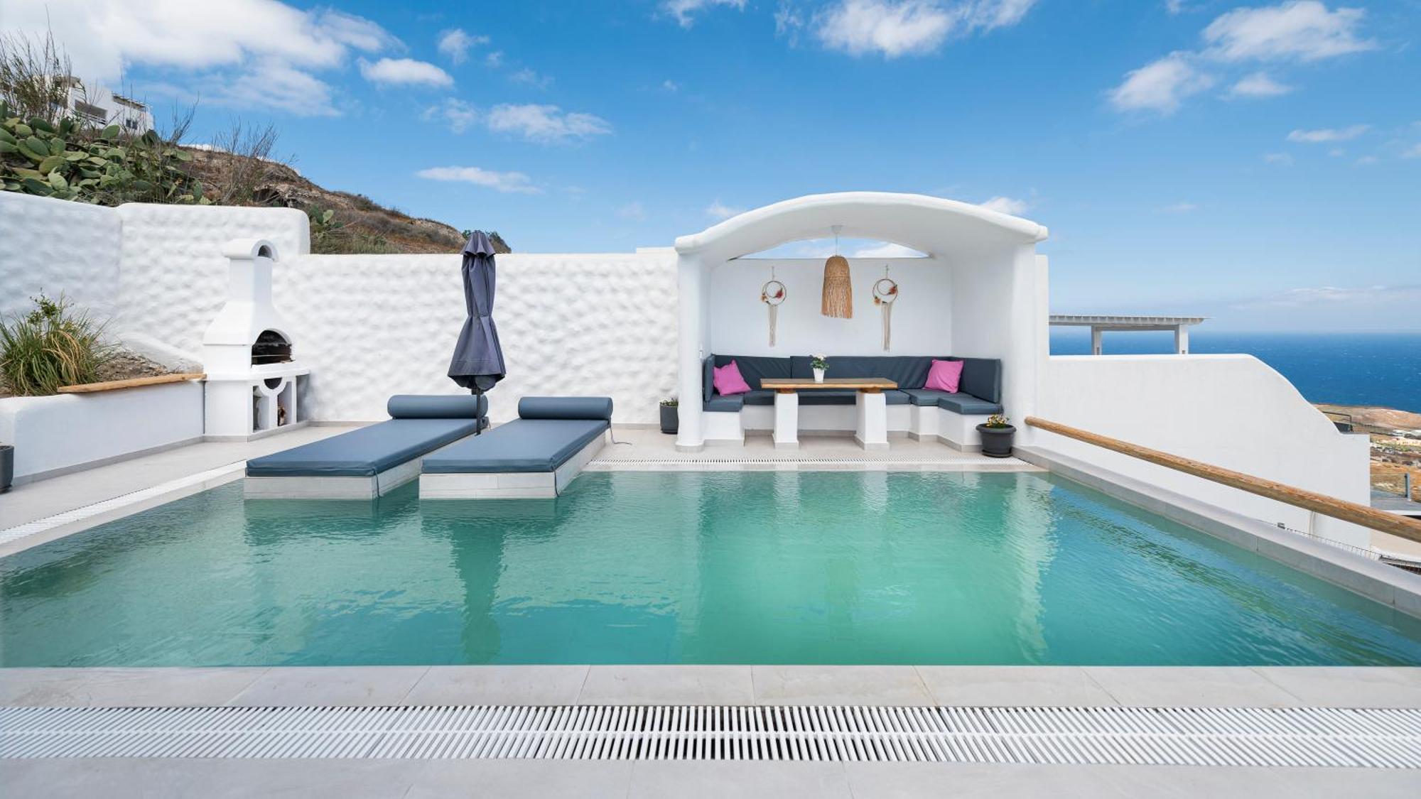 Dream Villa Santorini Vourvoúlos Esterno foto