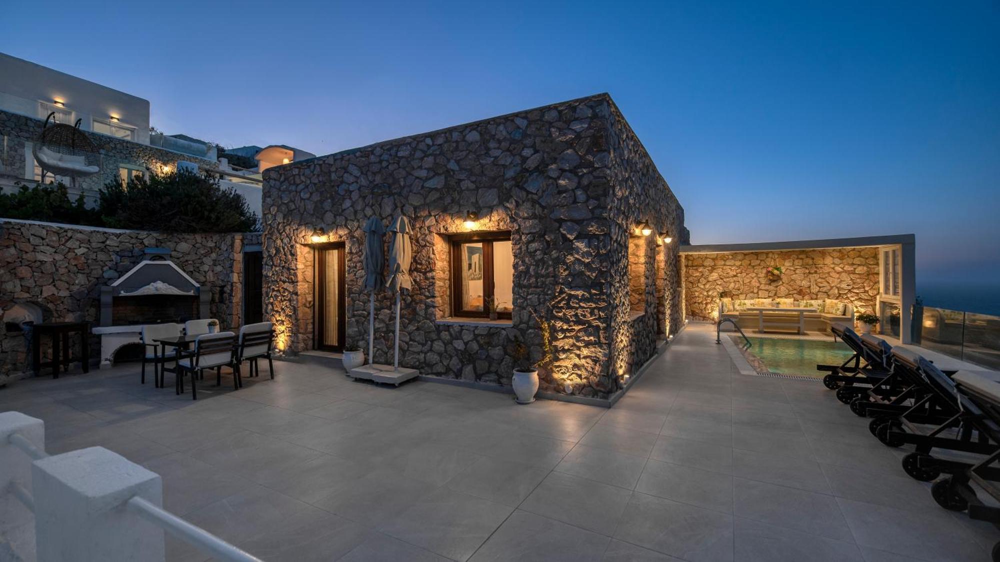 Dream Villa Santorini Vourvoúlos Esterno foto
