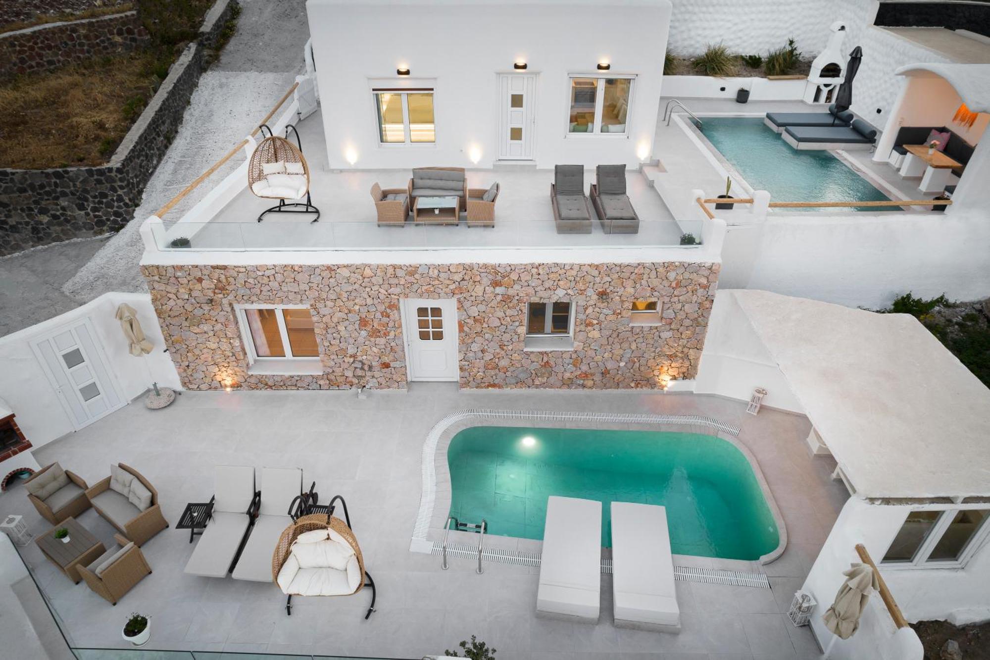 Dream Villa Santorini Vourvoúlos Esterno foto