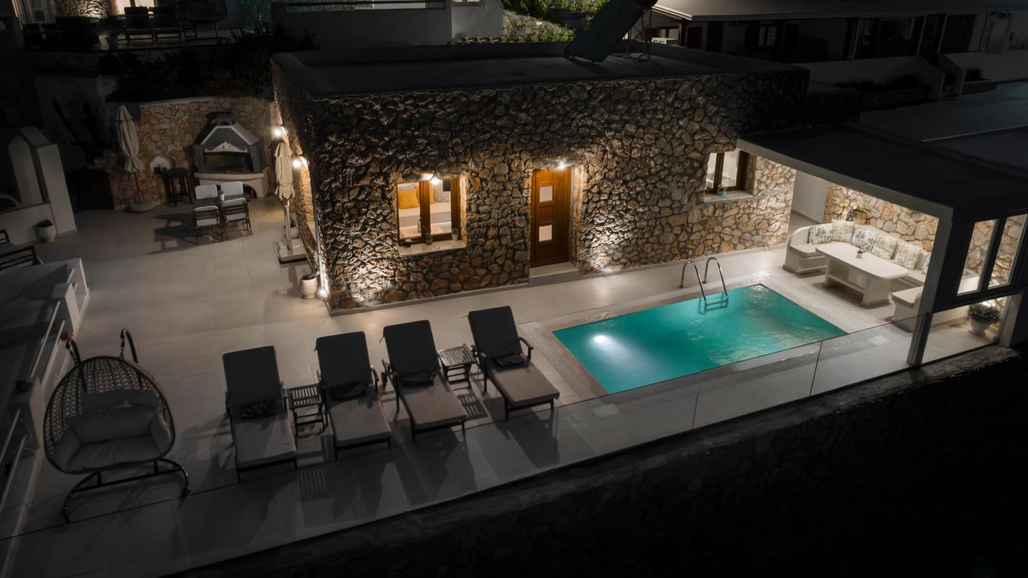 Dream Villa Santorini Vourvoúlos Esterno foto