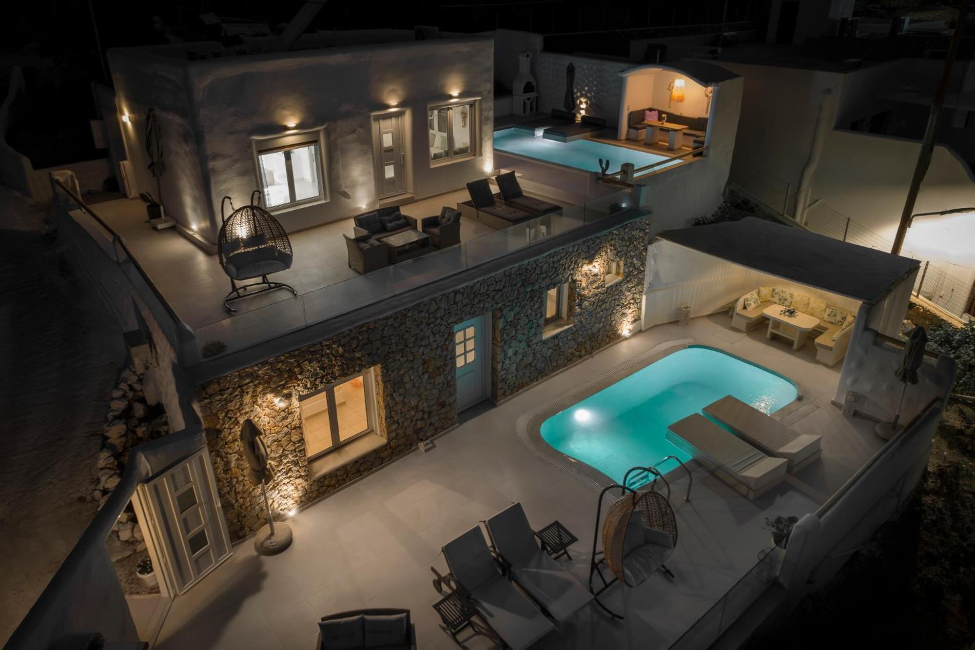 Dream Villa Santorini Vourvoúlos Esterno foto