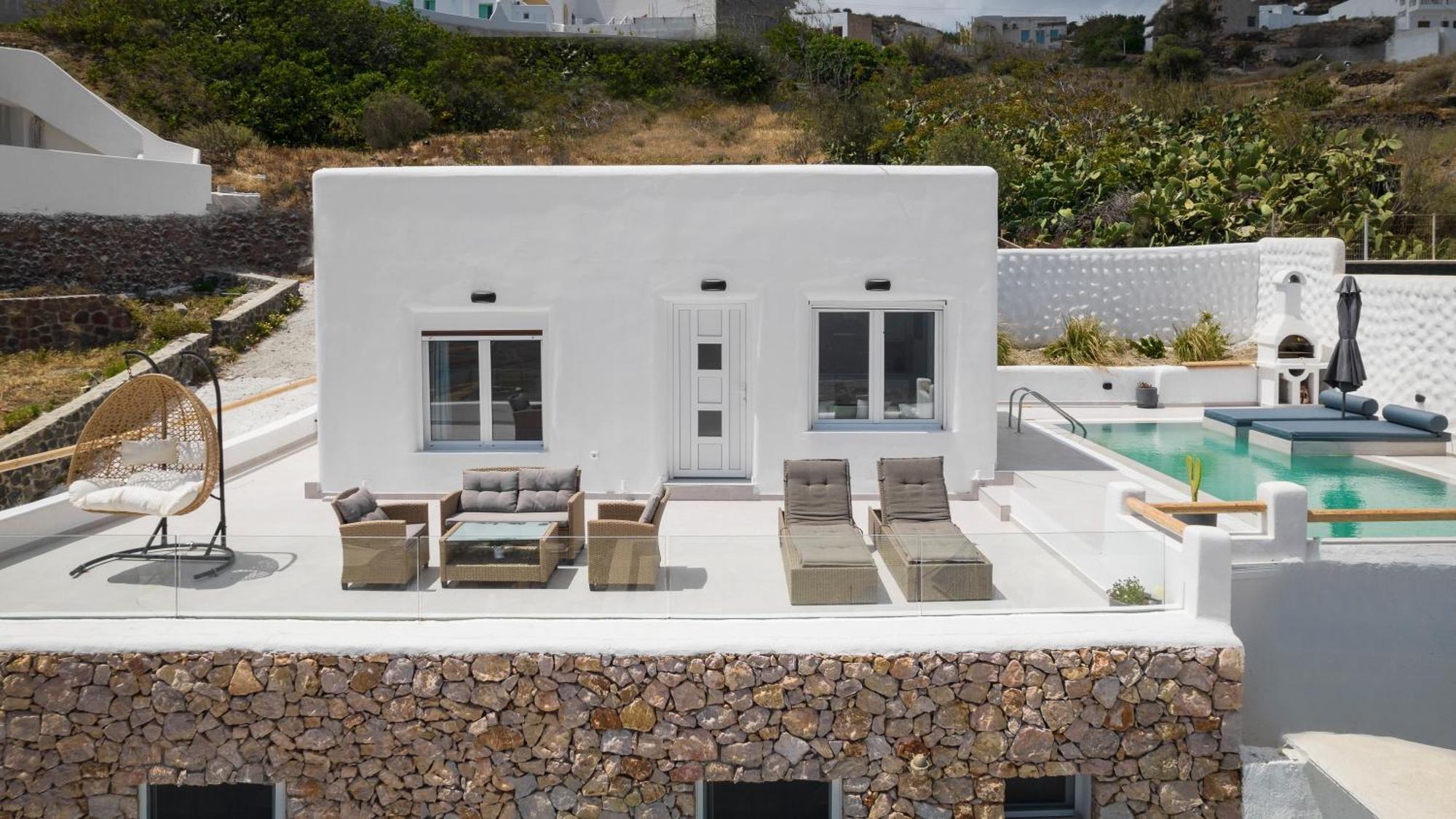 Dream Villa Santorini Vourvoúlos Esterno foto