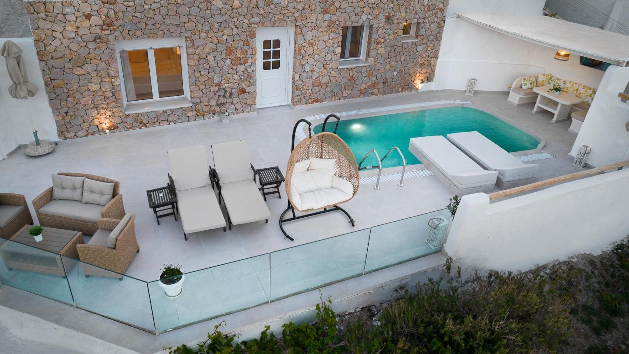 Dream Villa Santorini Vourvoúlos Esterno foto