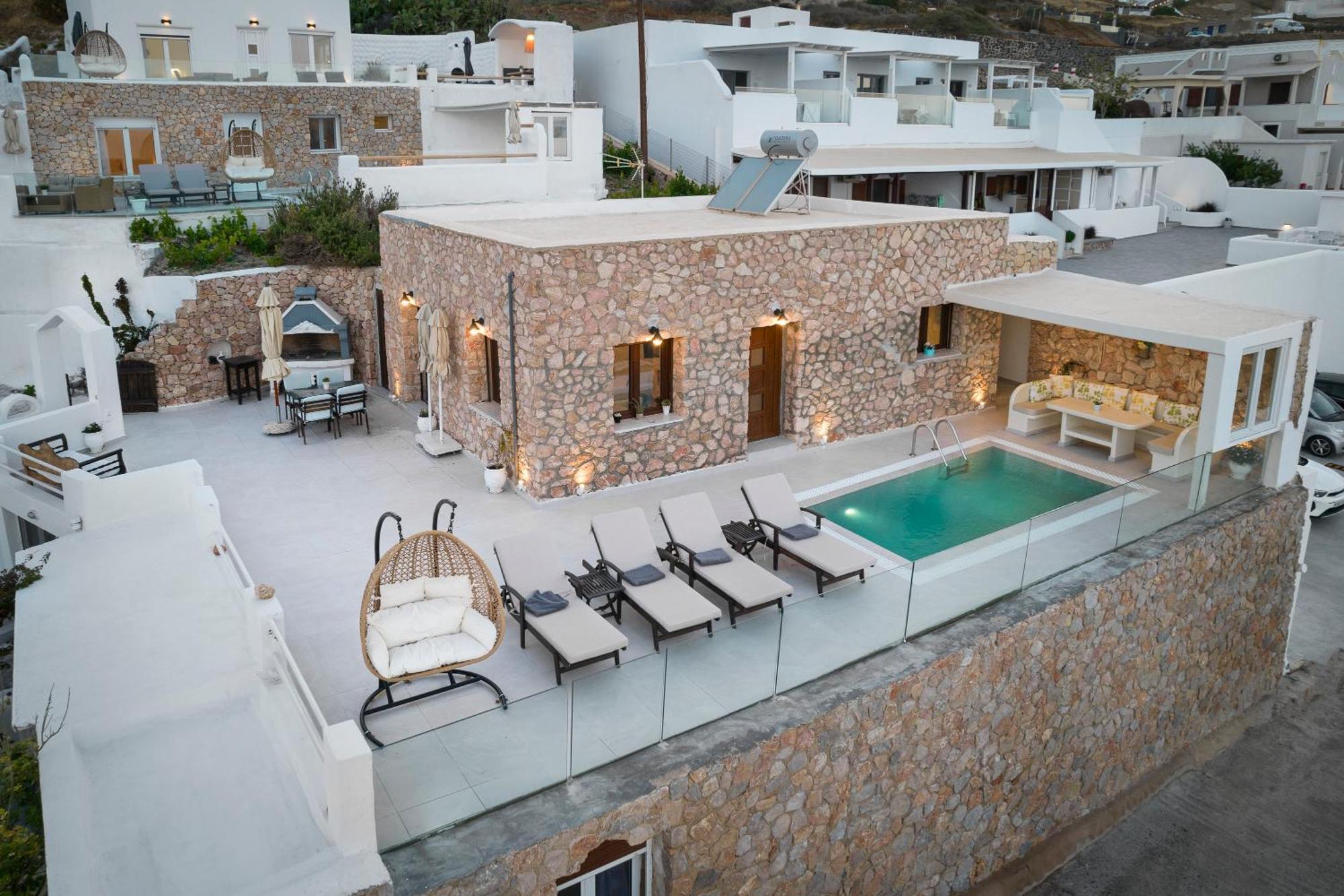 Dream Villa Santorini Vourvoúlos Esterno foto