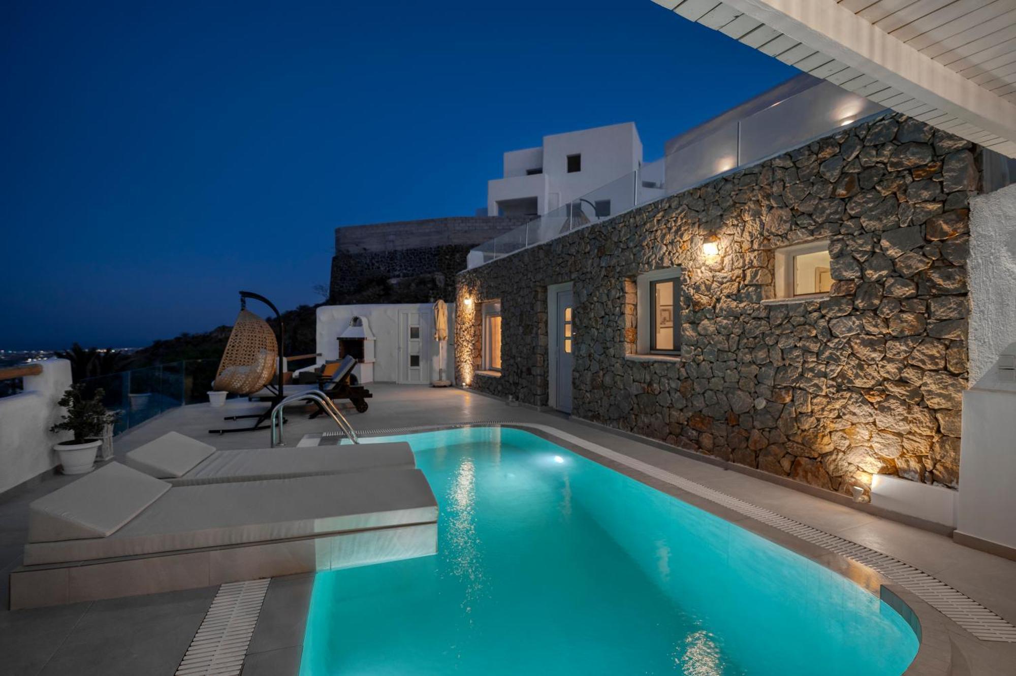 Dream Villa Santorini Vourvoúlos Esterno foto