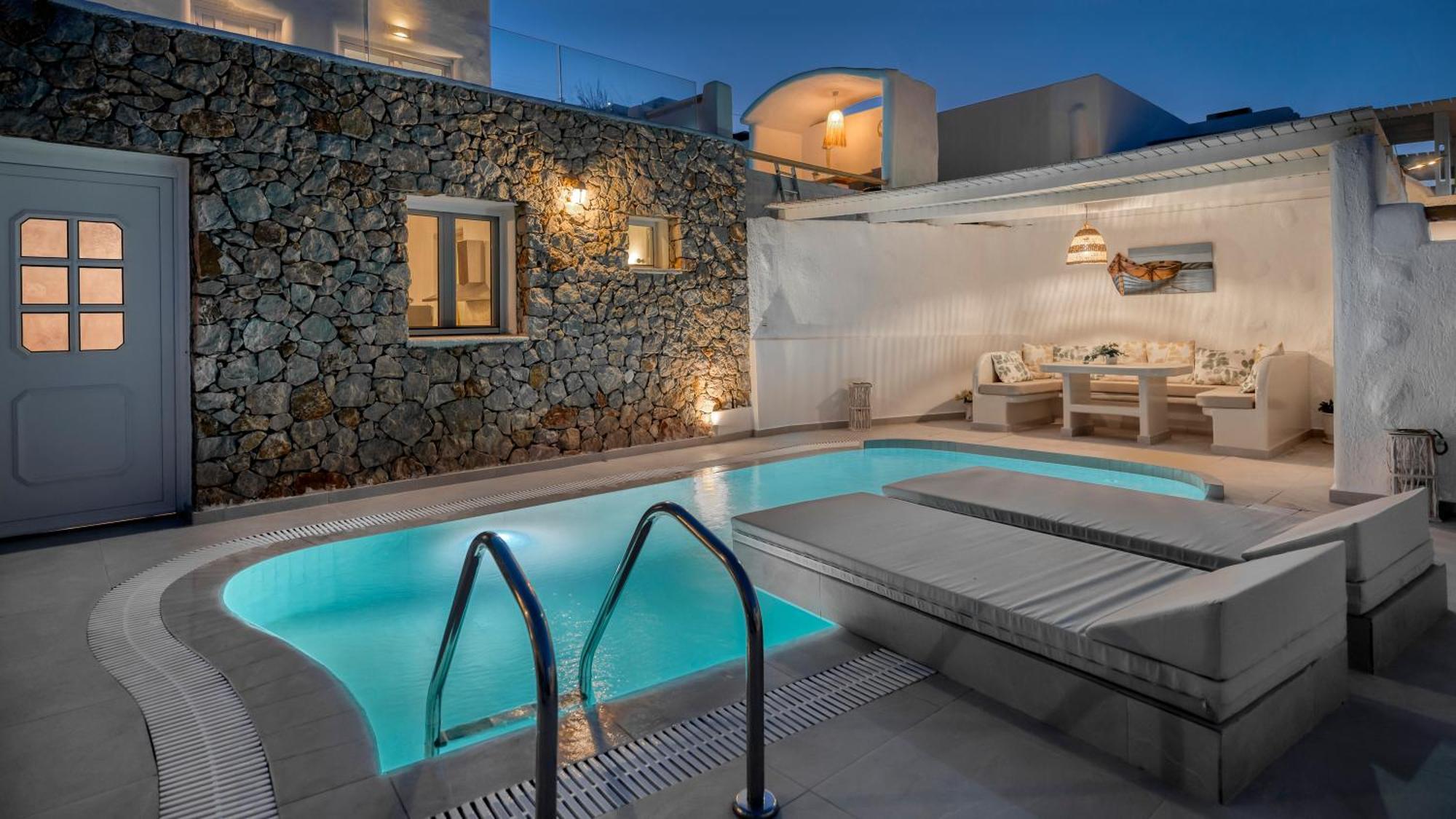 Dream Villa Santorini Vourvoúlos Esterno foto