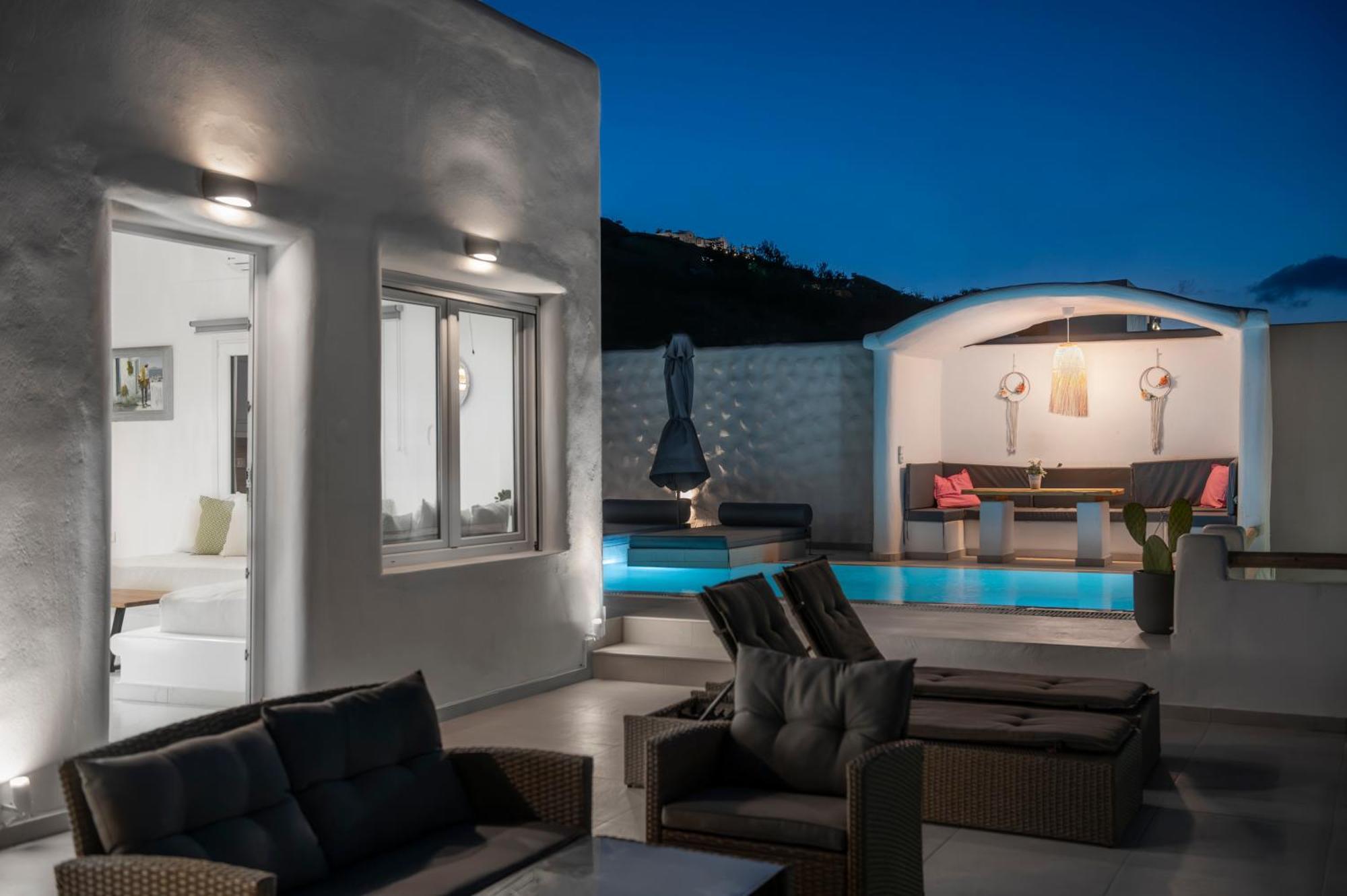 Dream Villa Santorini Vourvoúlos Esterno foto